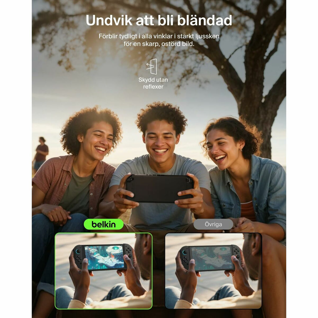 Belkin Nintendo Switch 2 Screen Protector – Tempered Glass 9H (ENA004HQ)