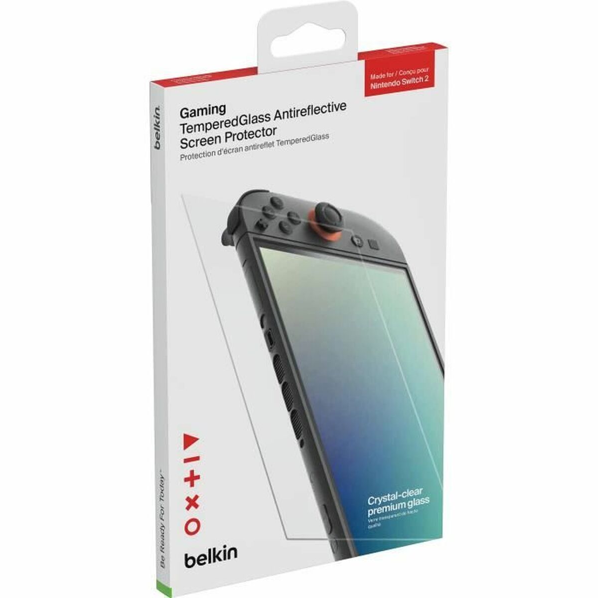 Belkin Nintendo Switch 2 Screen Protector – Tempered Glass 9H (ENA004HQ)
