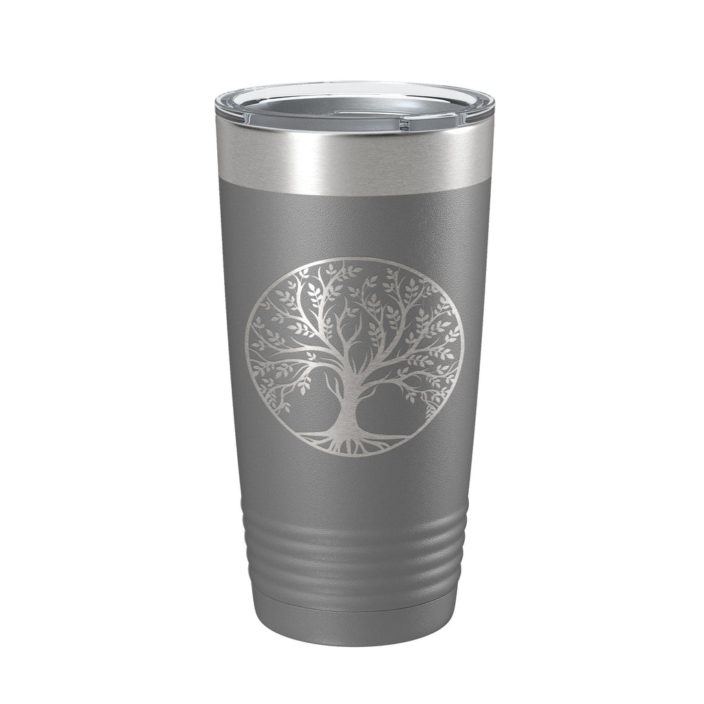 Tree Of Life Tumbler Travel Mug Insulated Laser Engraved Coffee Cup 20 oz