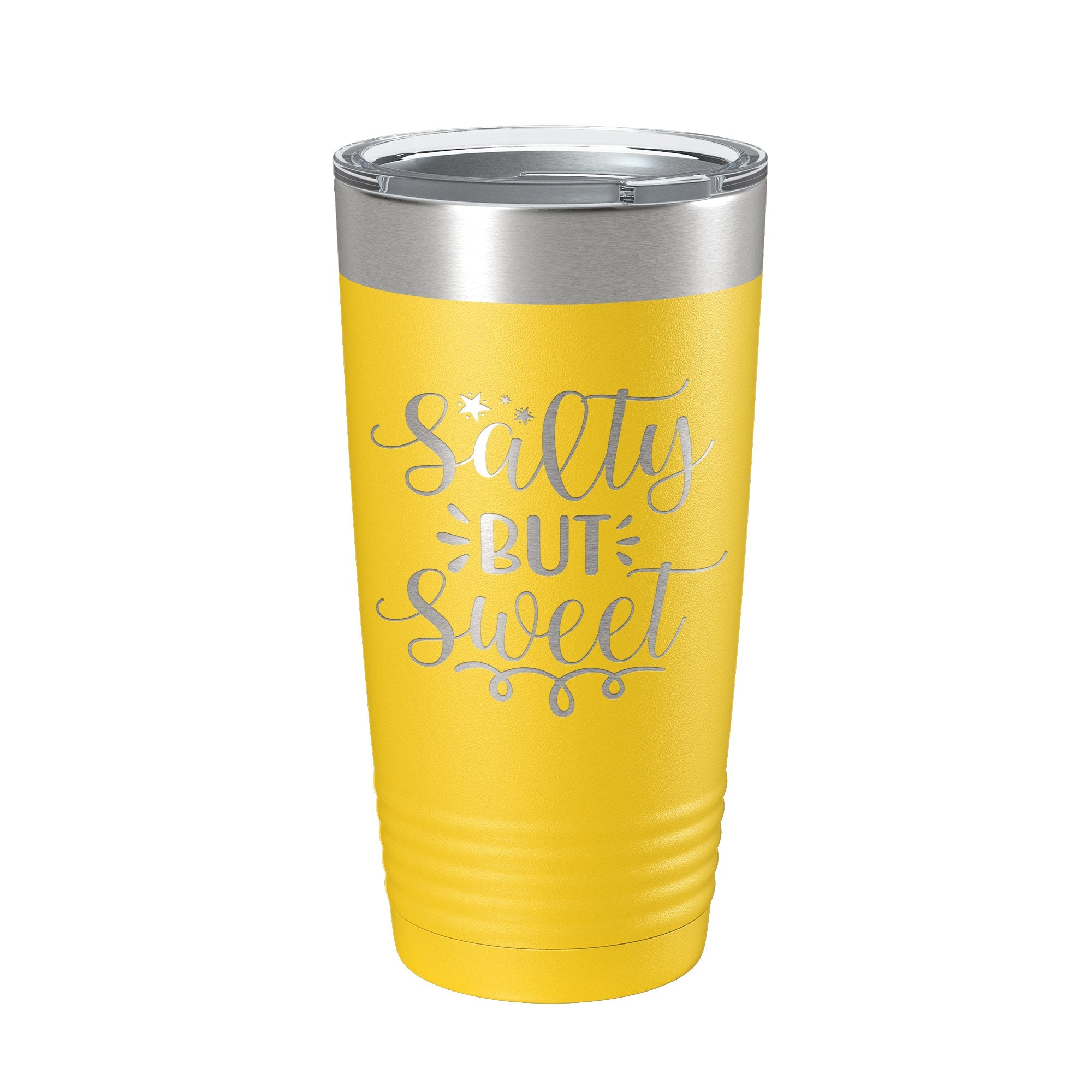 Salty But Sweet Tumbler Travel Mug Insulated Laser Engraved Coffee Cup 20 oz