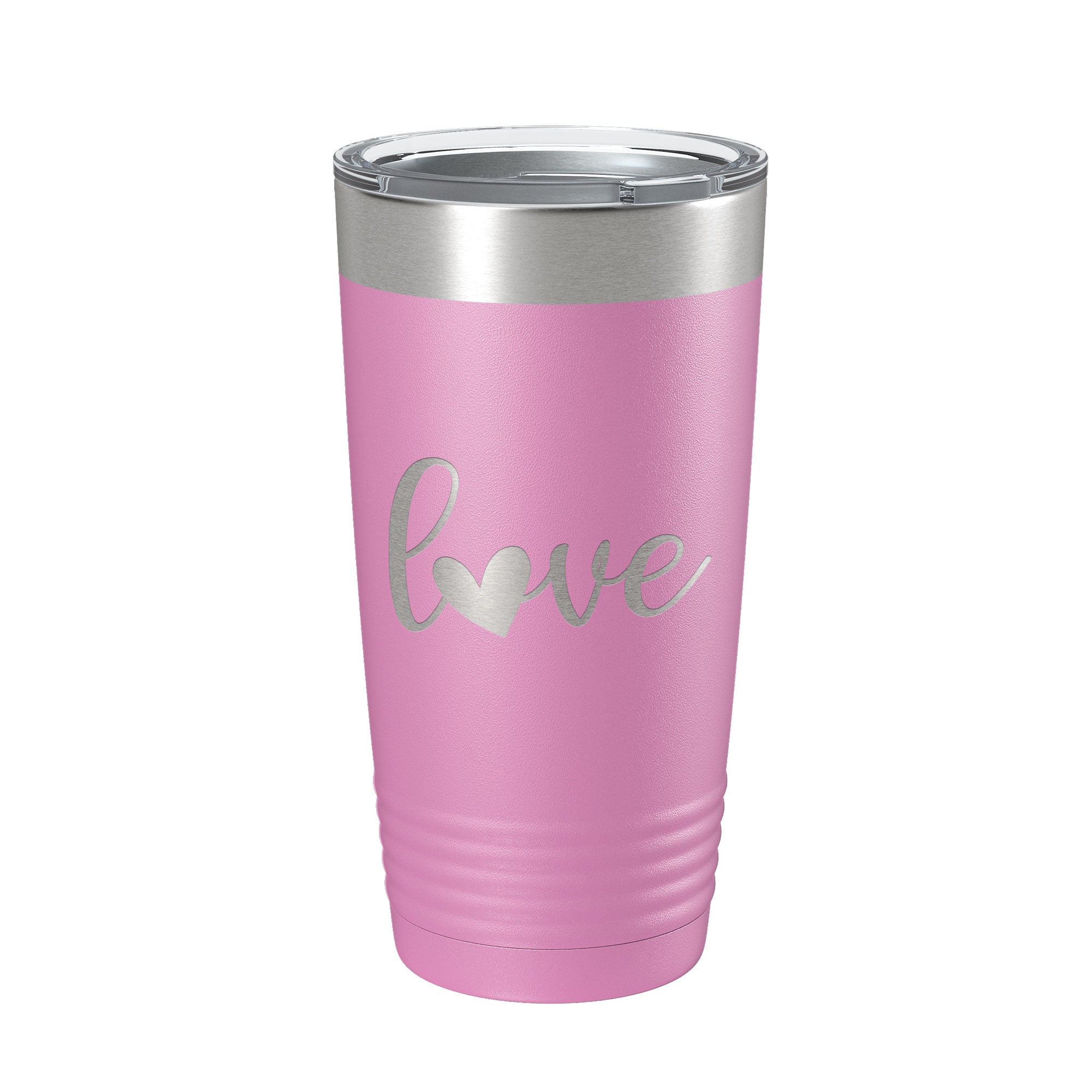 Love Tumbler Travel Mug Insulated Laser Engraved Coffee Cup 20 oz