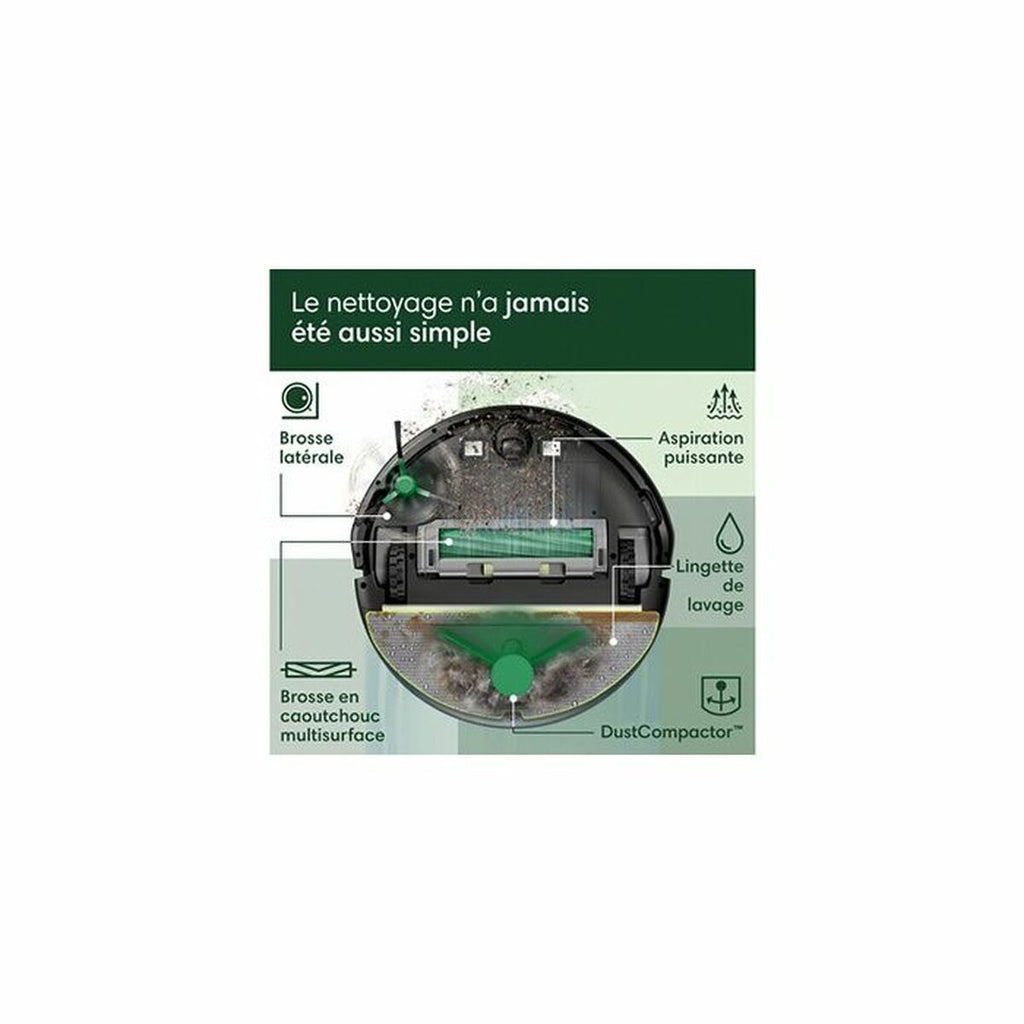 iRobot Roomba 205 COMBO Robot Vacuum - Black