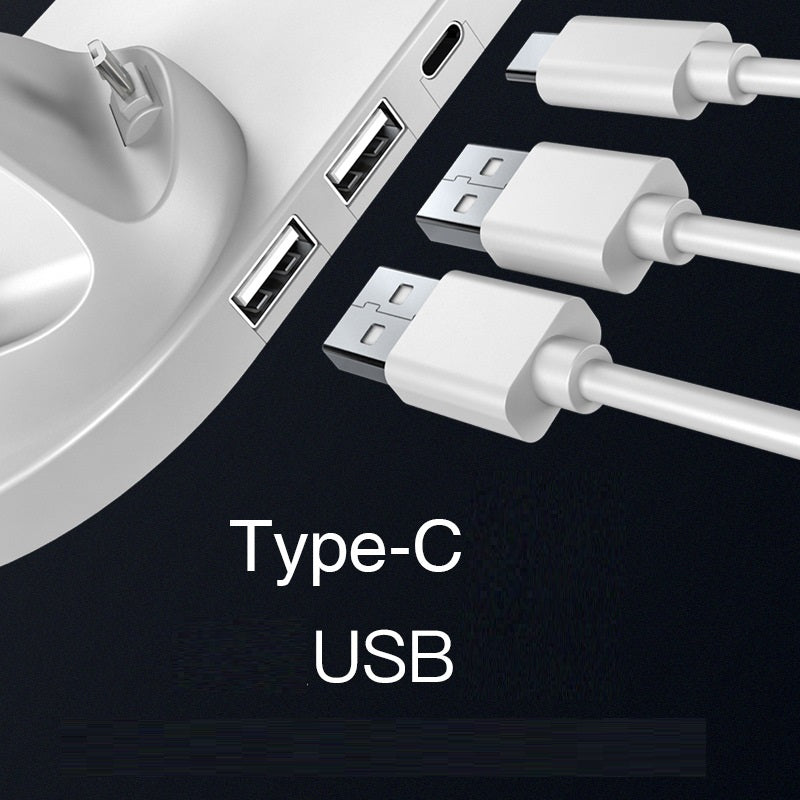 6-in-1 Wireless Charging Dock Station – iPhone & Apple Watch | 10W/15W Fast Charge