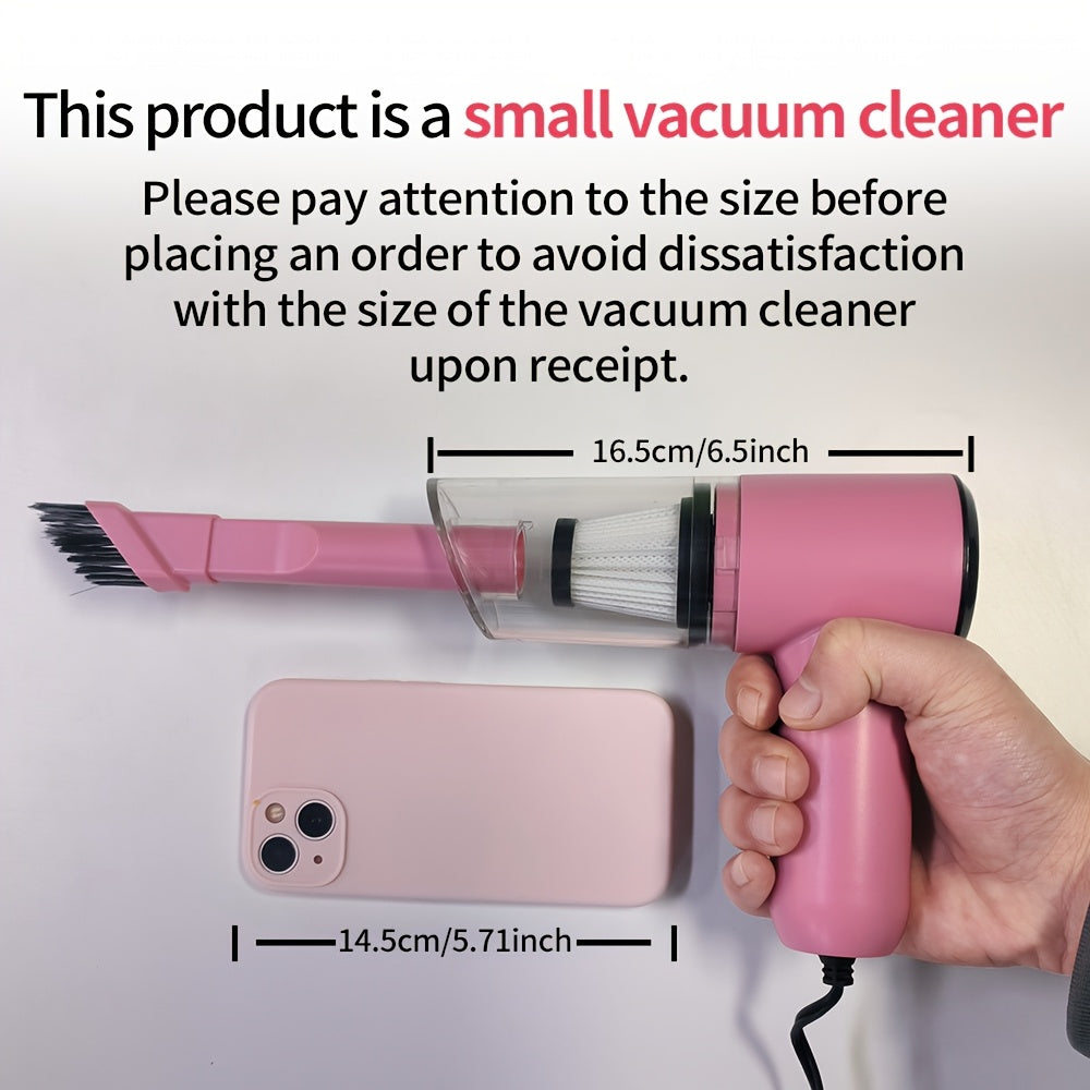 NNETM 12V Handheld Car Vacuum Cleaner with Accessories Kit