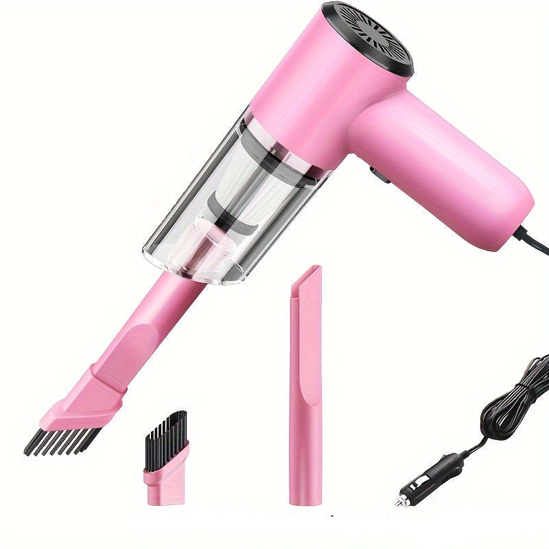 NNETM 12V Handheld Car Vacuum Cleaner with Accessories Kit