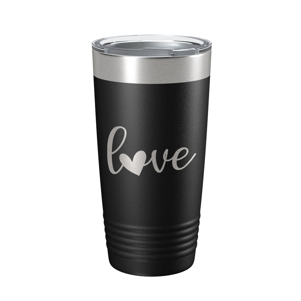 Love Tumbler Travel Mug Insulated Laser Engraved Coffee Cup 20 oz