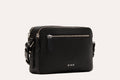 Kiko Classic Crossbody - Genuine Pebble Leather Bag with Multiple Compartments
