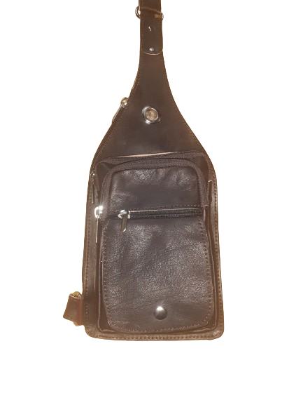 Handmade Triangular Crossbody Bag – Unisex Messenger