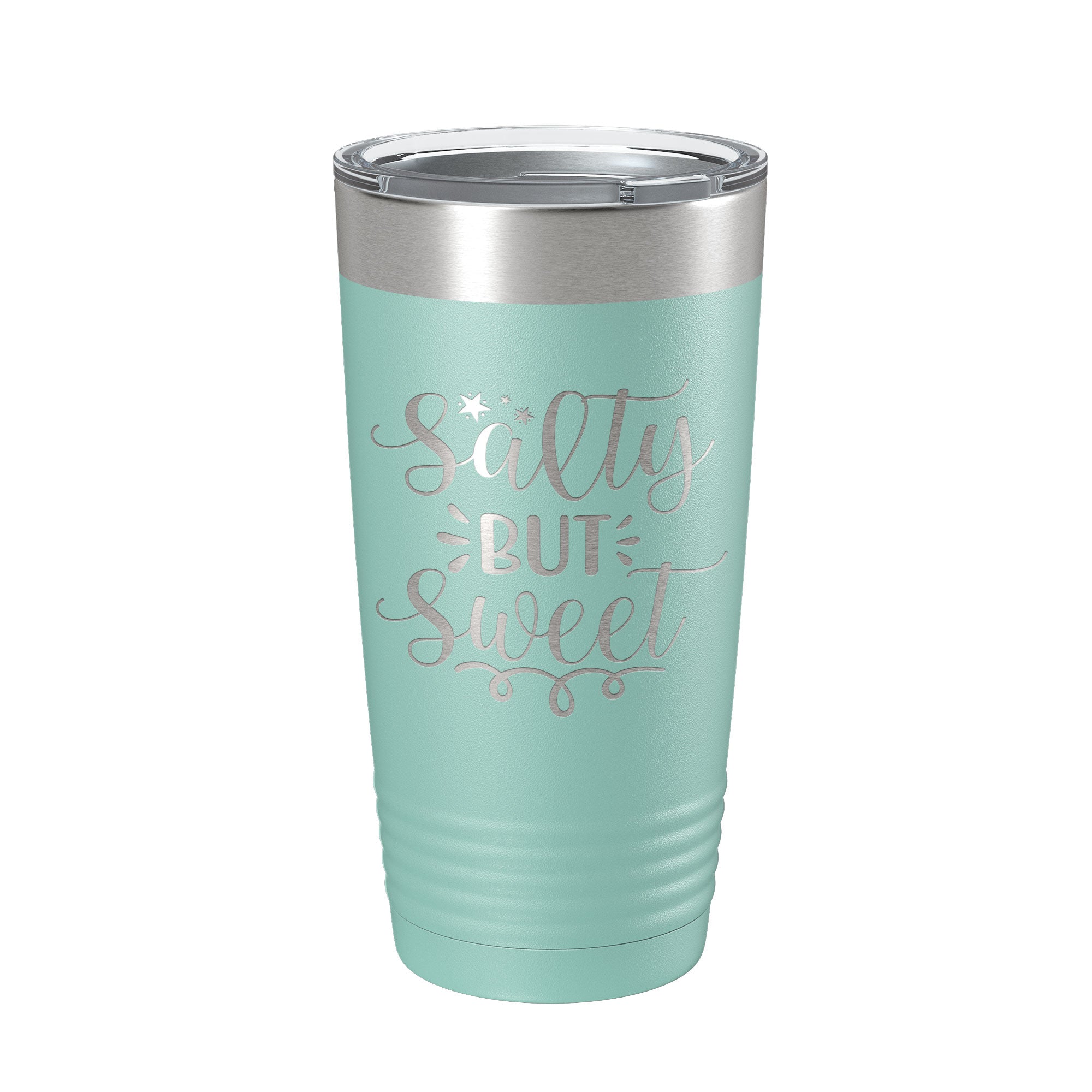 Salty But Sweet Tumbler Travel Mug Insulated Laser Engraved Coffee Cup 20 oz