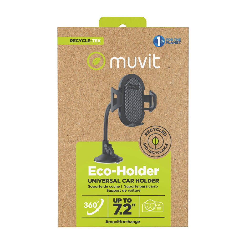 Muvit 7" Universal Car Mount - Black Phone Holder