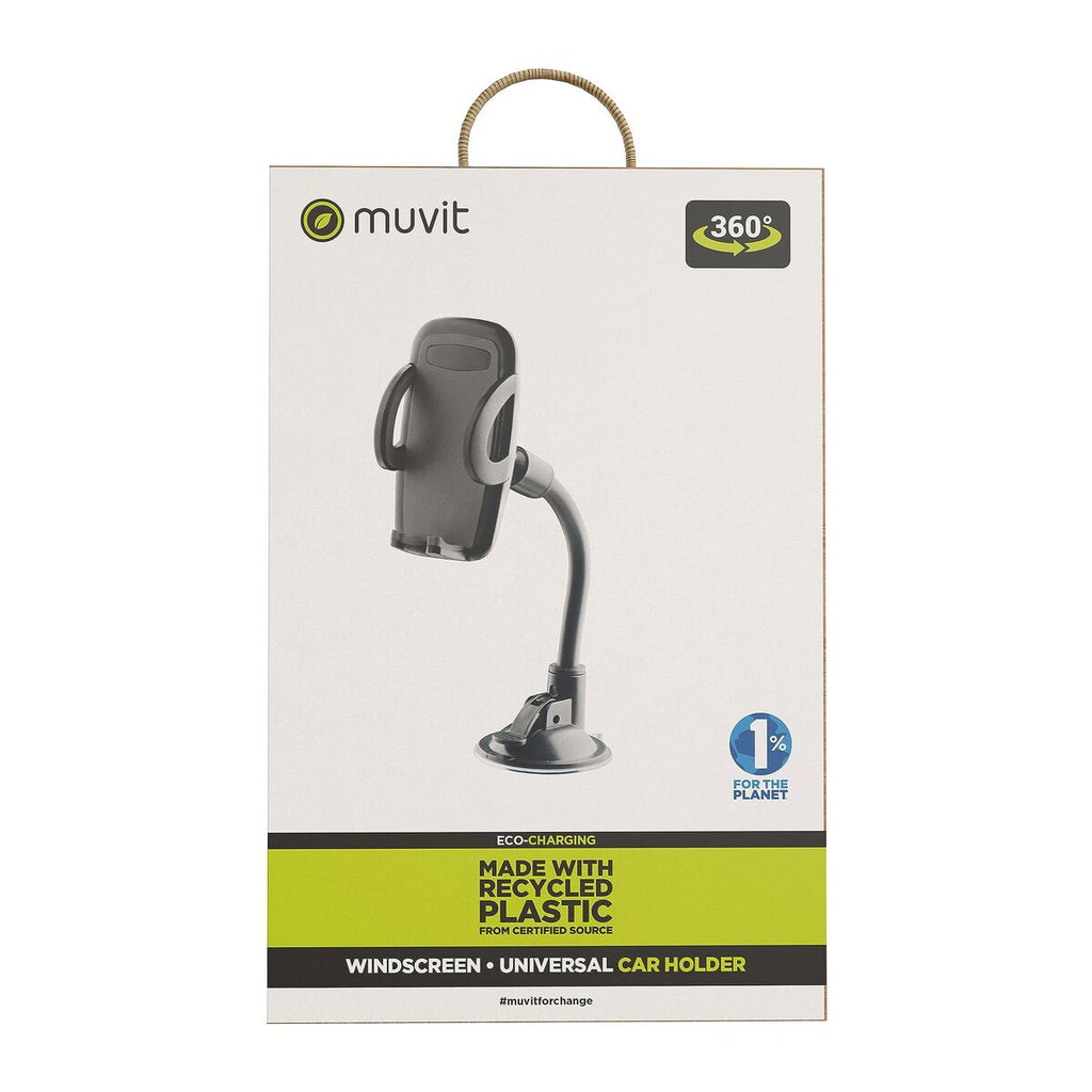 Muvit 7" Universal Car Mount - Black Phone Holder