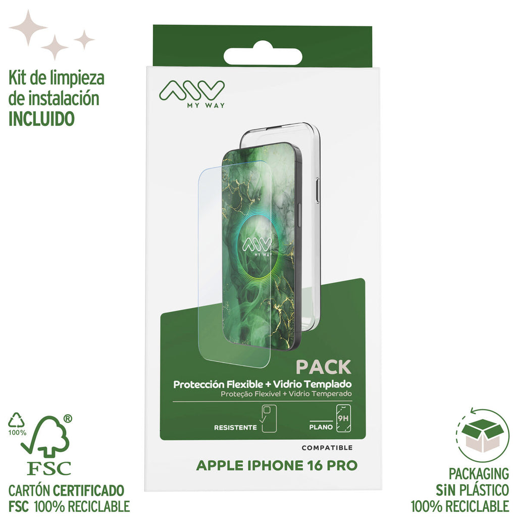 Mobile Case and Protector Myway iPhone 16 Pro
