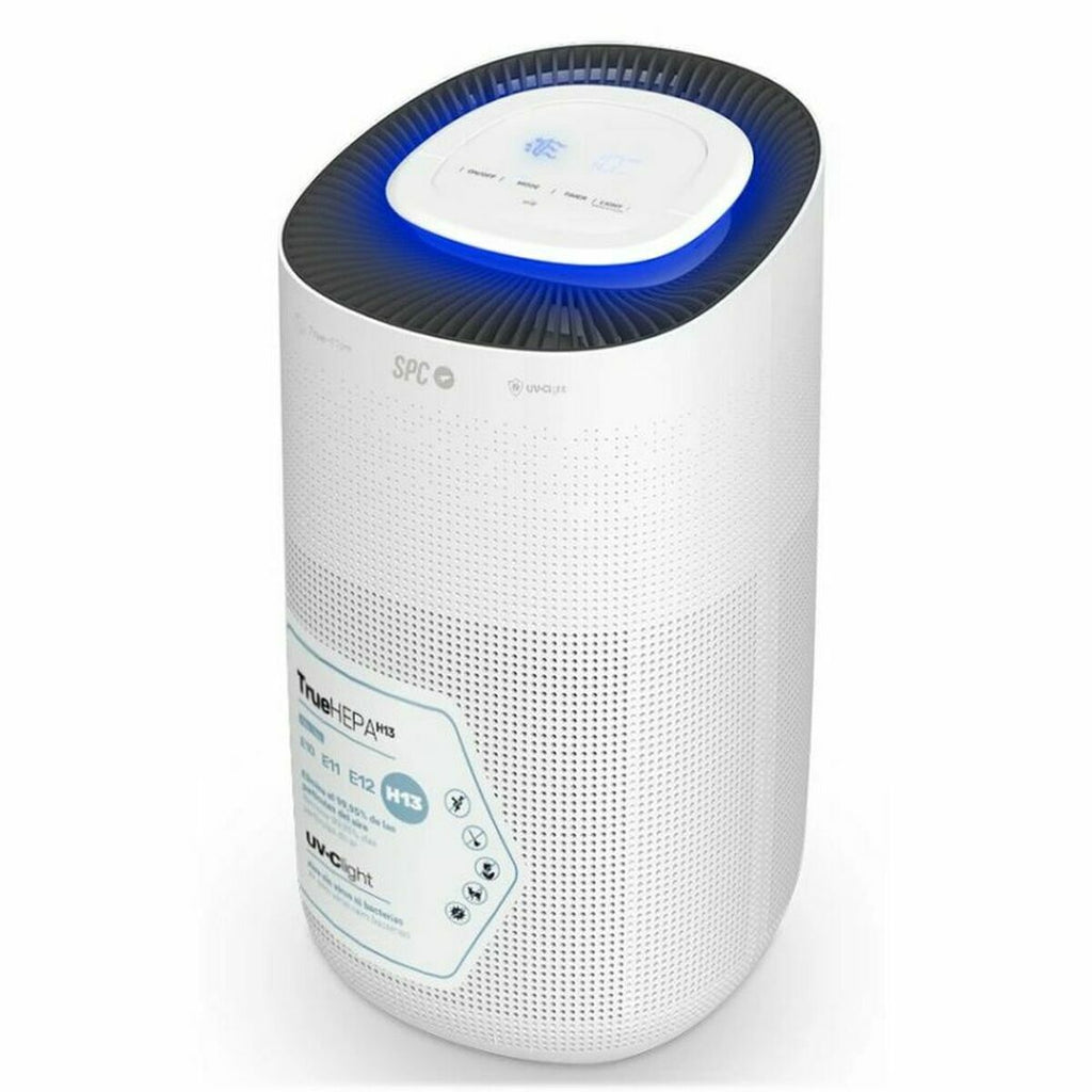 SPC Air Purifier with HEPA Filter - White 50m² Coverage