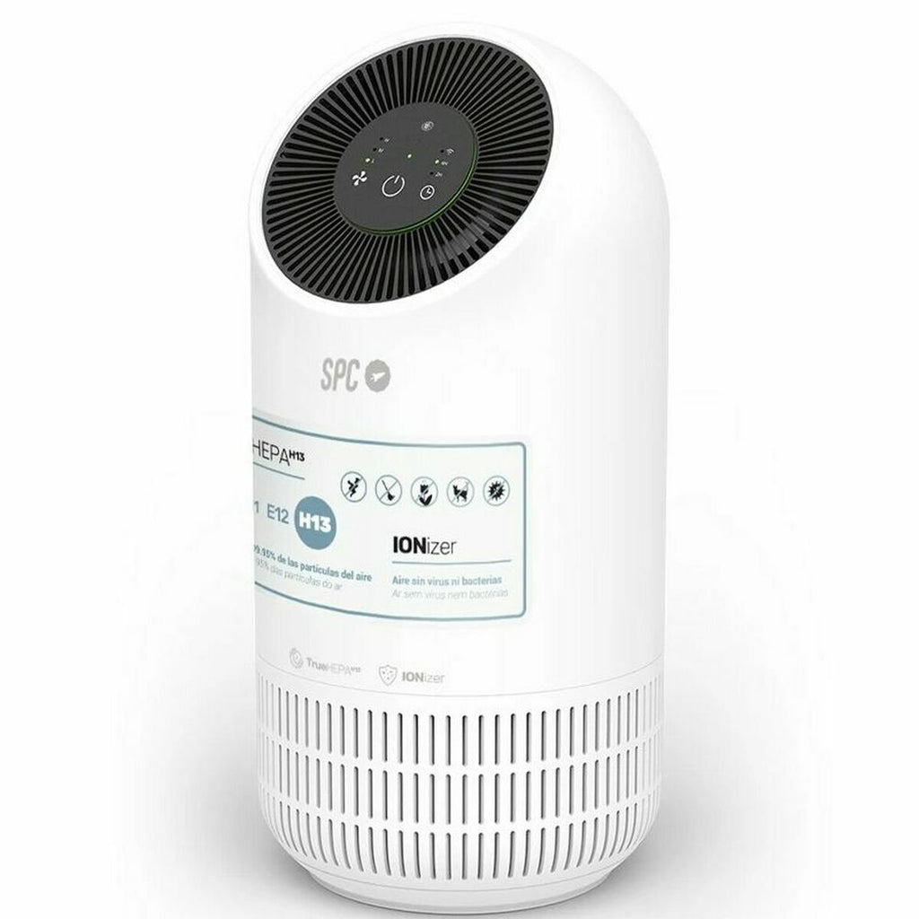 SPC Air Purifier with WiFi - White 32m² HEPA Filter