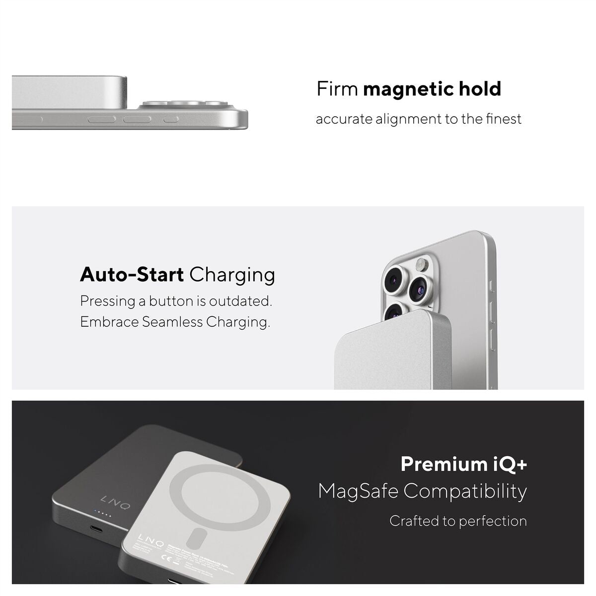 Linq 10000mAh Wireless Powerbank