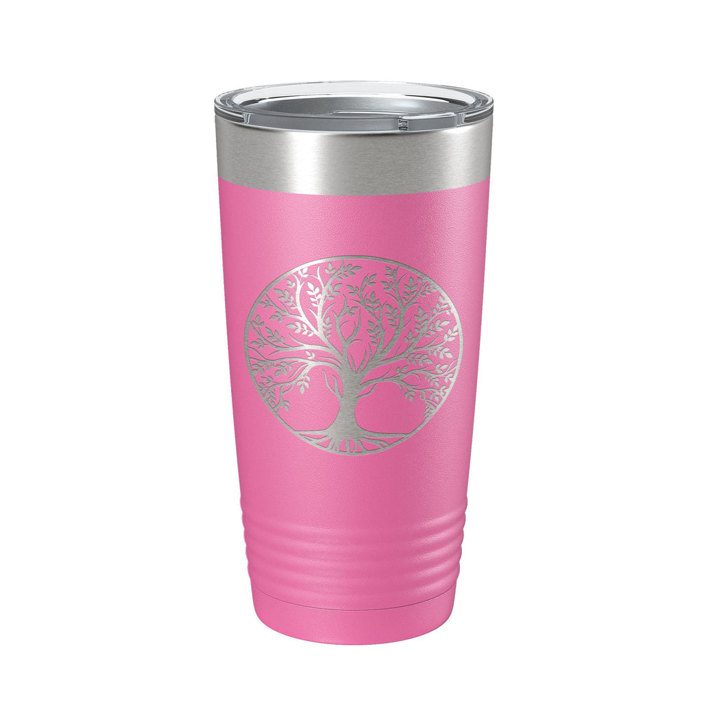 Tree Of Life Tumbler Travel Mug Insulated Laser Engraved Coffee Cup 20 oz