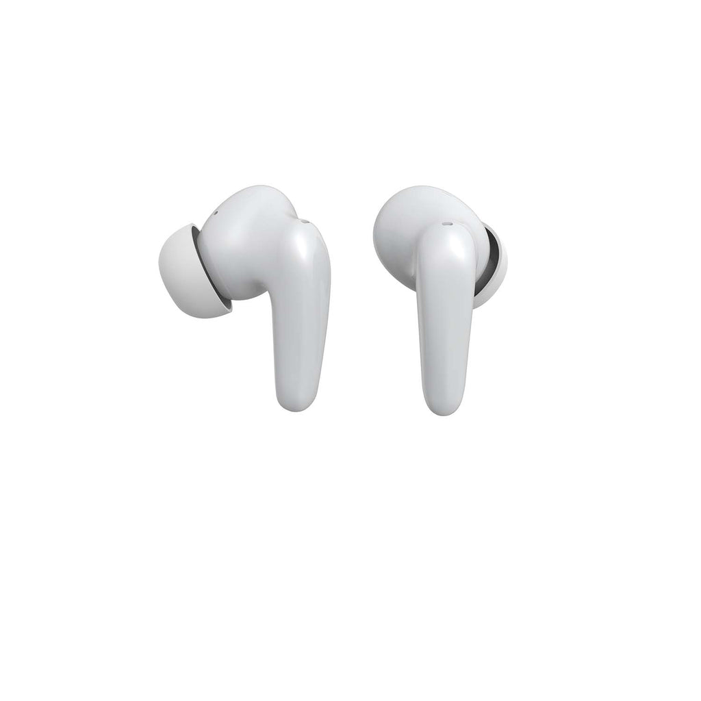 Friendie AIR Focus ANC Wireless Earbuds – Pearl White & Rose Gold (Active Noise Cancelling)