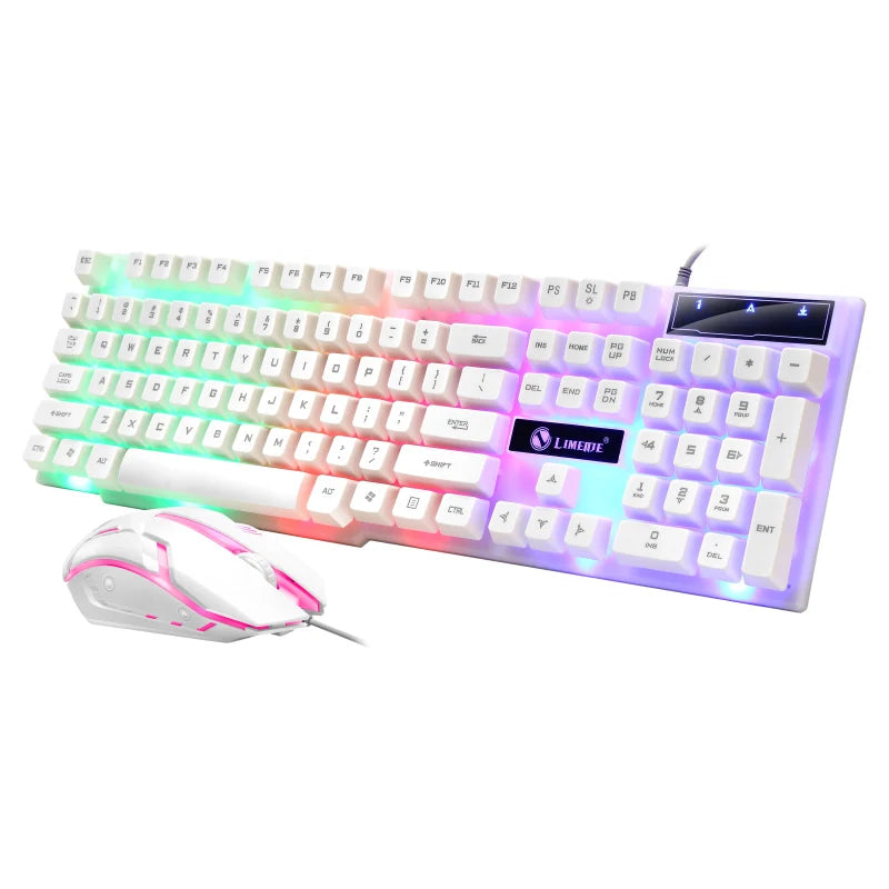 RGB Gaming Keyboard & Mouse Set – Wired USB Backlit Combo