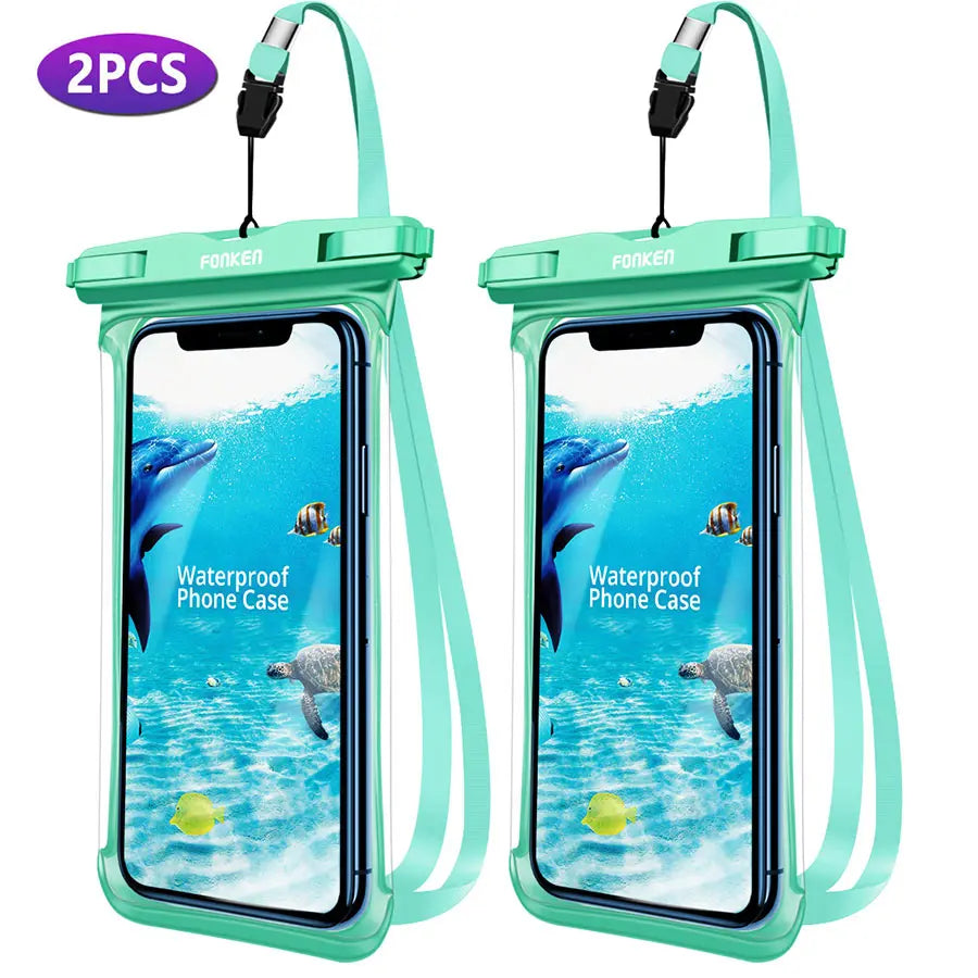 Waterproof Phone Pouch – Universal Dry Bag Case for Swimming & Outdoors