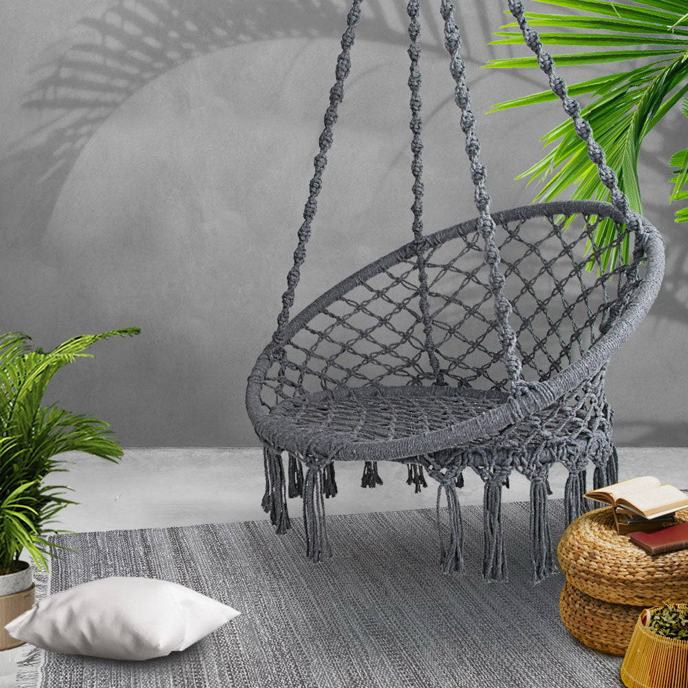NNEDSZ Hammock Swing Chair - Grey
