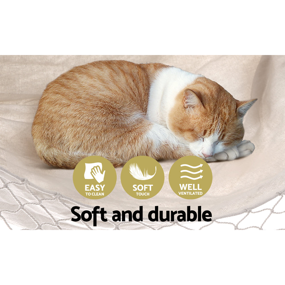 NNEDSZ  Hammock Swing Chair - Cream
