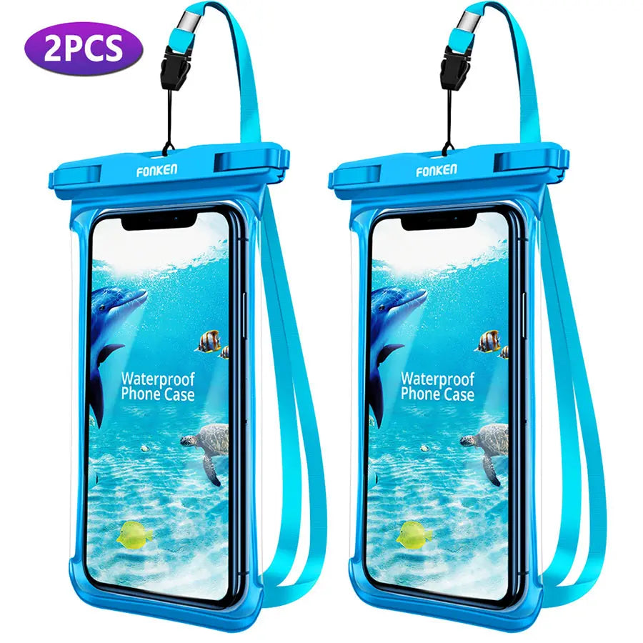 Waterproof Phone Pouch – Universal Dry Bag Case for Swimming & Outdoors