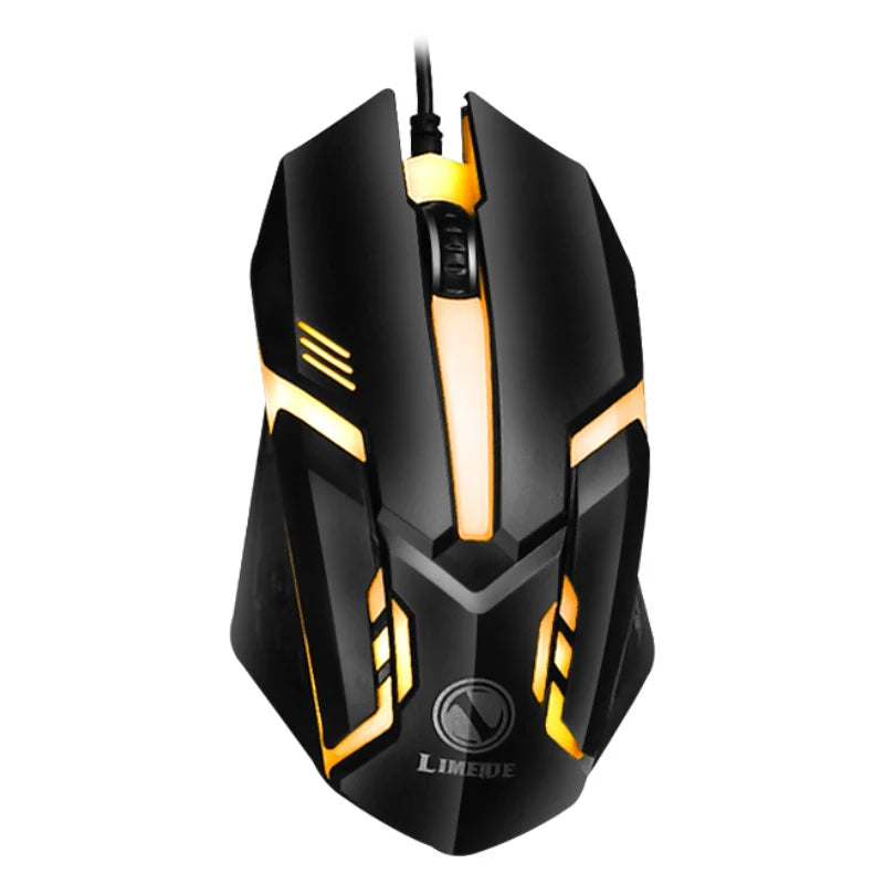 RGB Gaming Keyboard & Mouse Set – Wired USB Backlit Combo