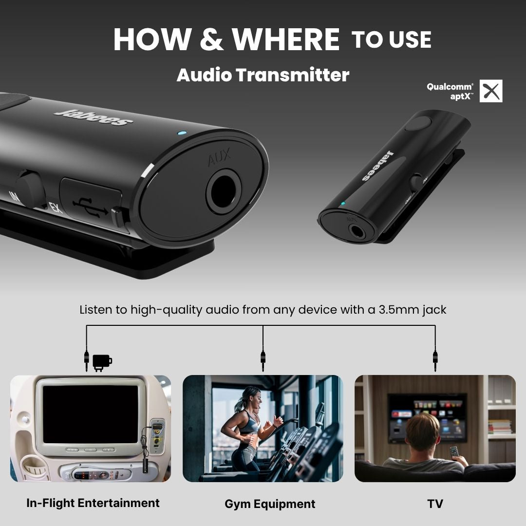 HearLink 3-in-1 Bluetooth Microphone Transmitter | BAHA Alternative for Hard of Hearing