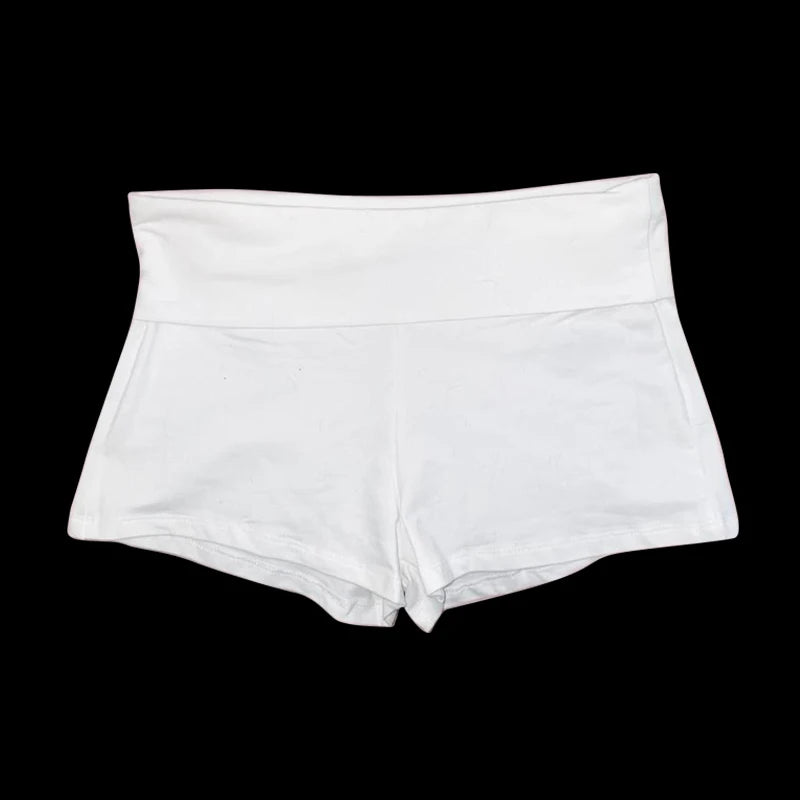 Grunge Gothic Y2K Shorts – Harajuku Letter Print Streetwear