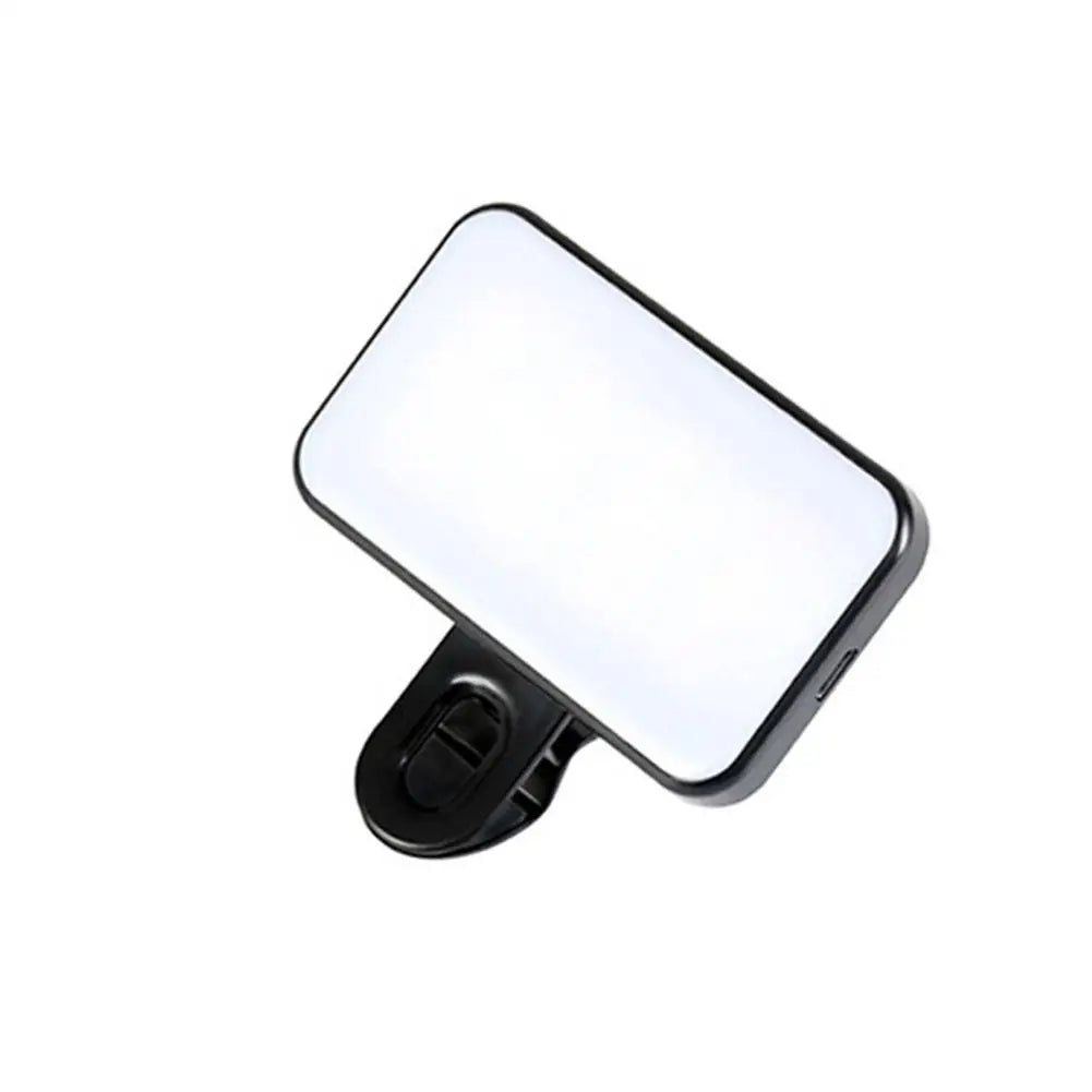 Pocket LED Selfie Light – Clip-On Ring Light for iPhone, Android & Tablets
