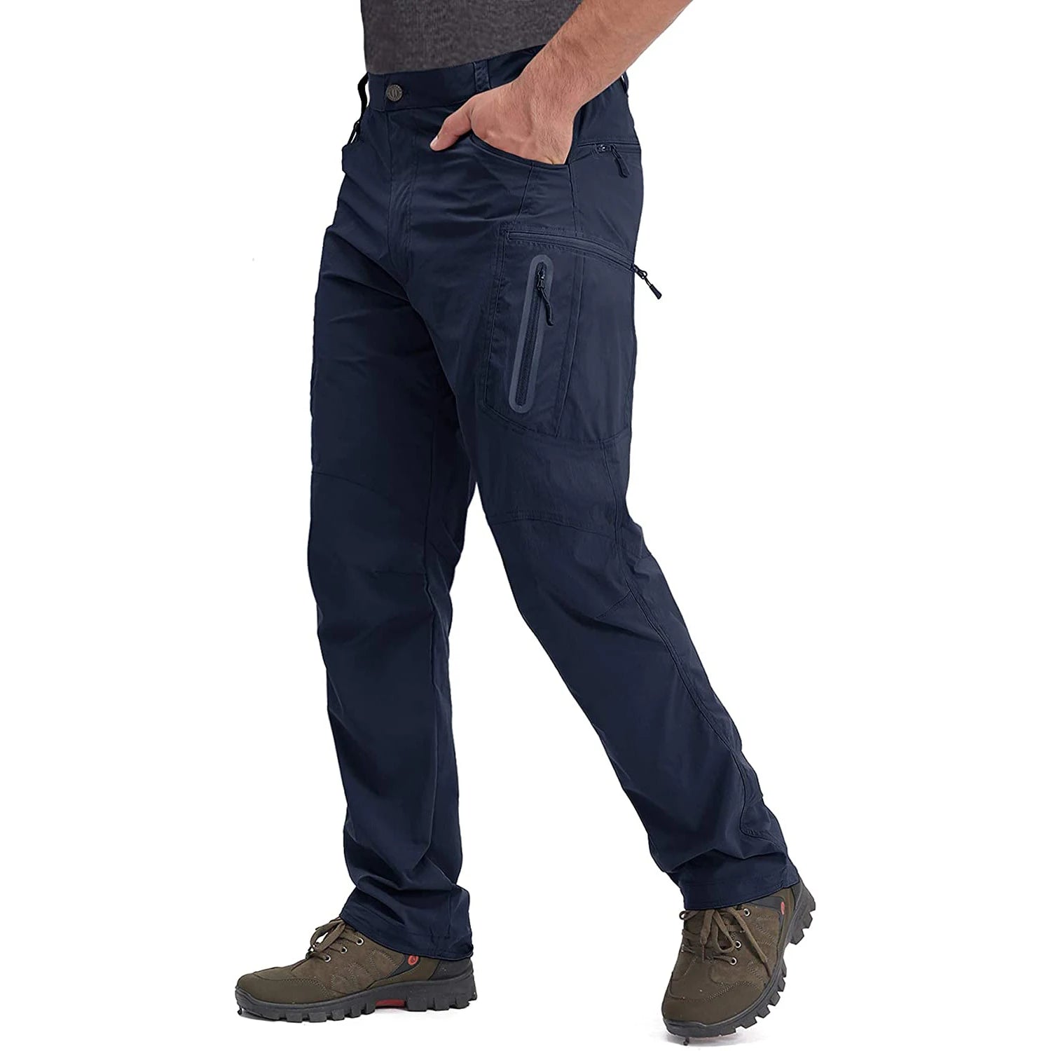 TACVASEN Men’s Quick-Dry Fishing & Hiking Cargo Pants – Lightweight Outdoor Trousers
