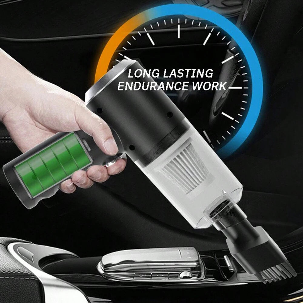 3-in-1 Portable Handheld Vacuum Cleaner – Cordless Car & Home Vac