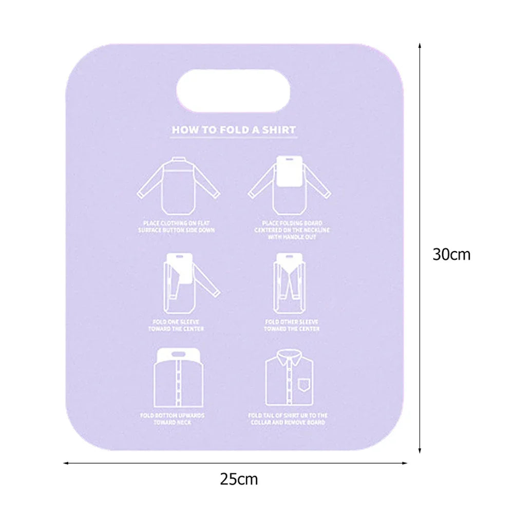 Clothes Folding Board - Fast Laundry Organizer for Kids & Adults