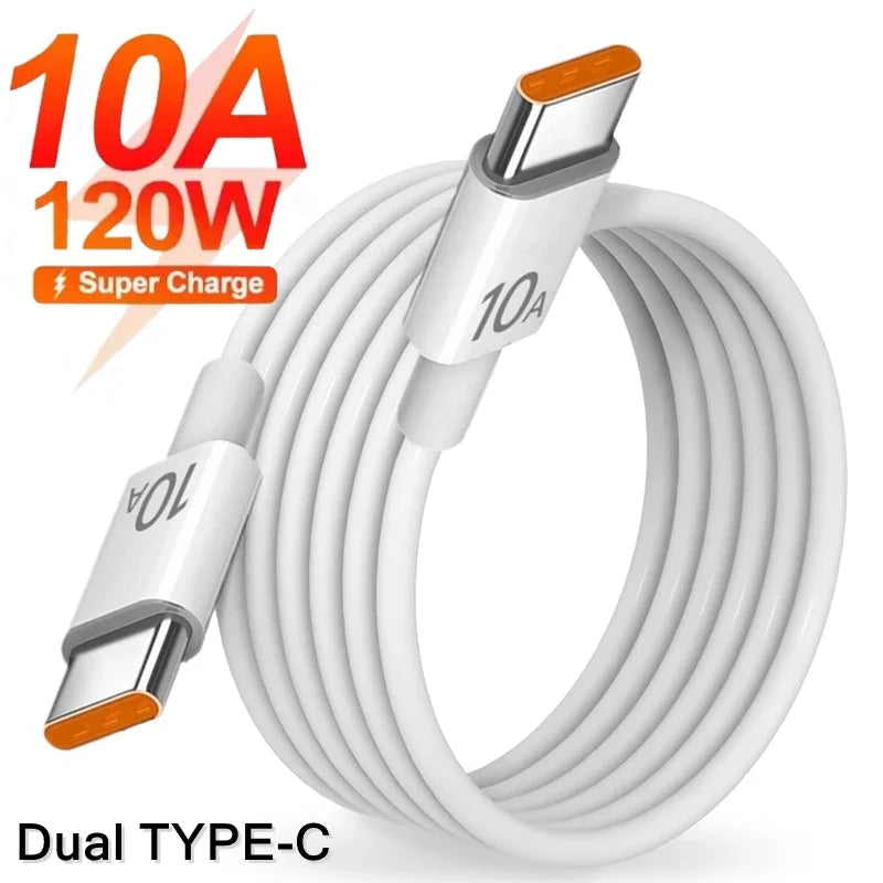 USB-C to USB-C Fast Charging Cable – 120W, 0.25m to 3m