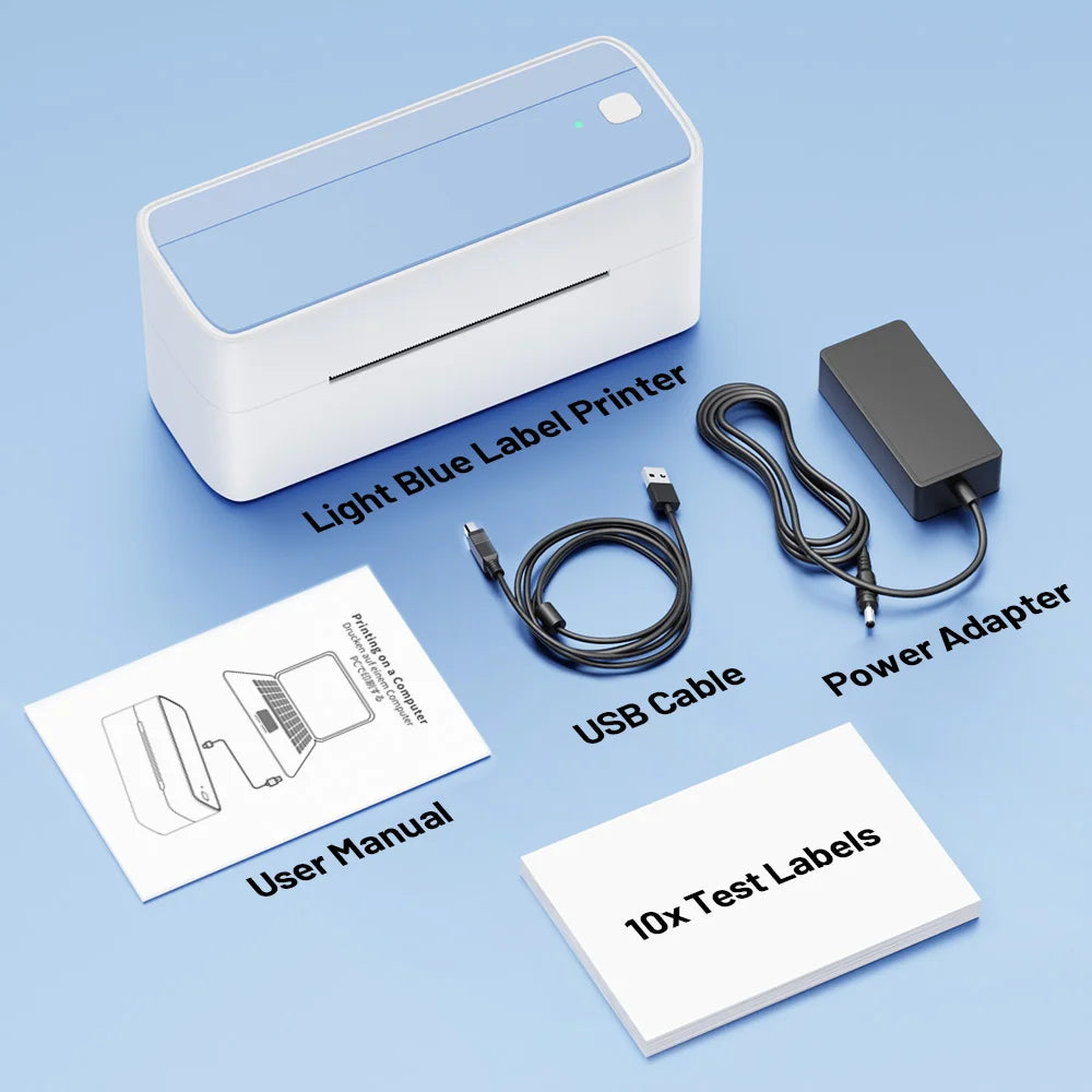 Phomemo 241 Portable Thermal Label Printer – Wireless Bluetooth for iOS & Android