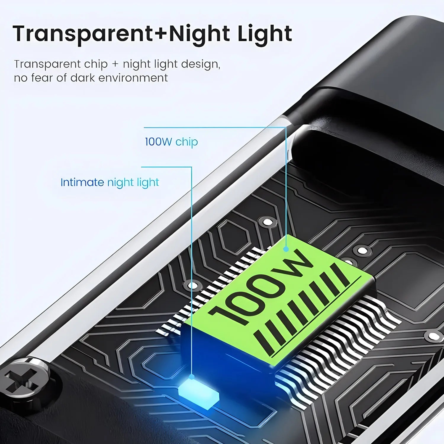 3-in-1 Luminous Fast Charging Cable - Universal