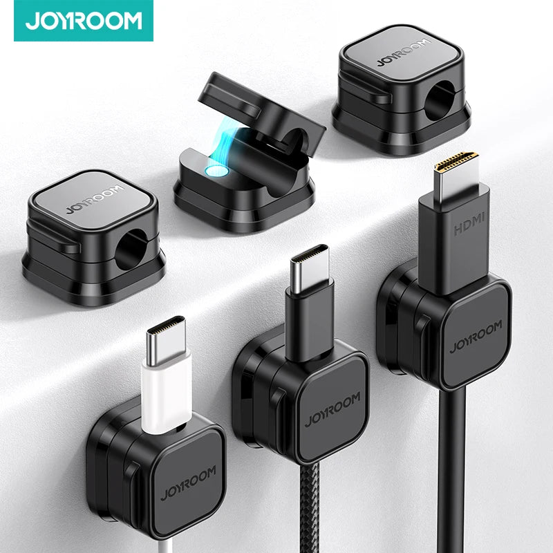 Joyroom Magnetic Cable Clips - Cable Management Organizer