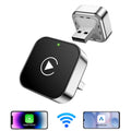 Wireless CarPlay & Android Auto Adapter – 2-in-1 Plug & Play Smart Box