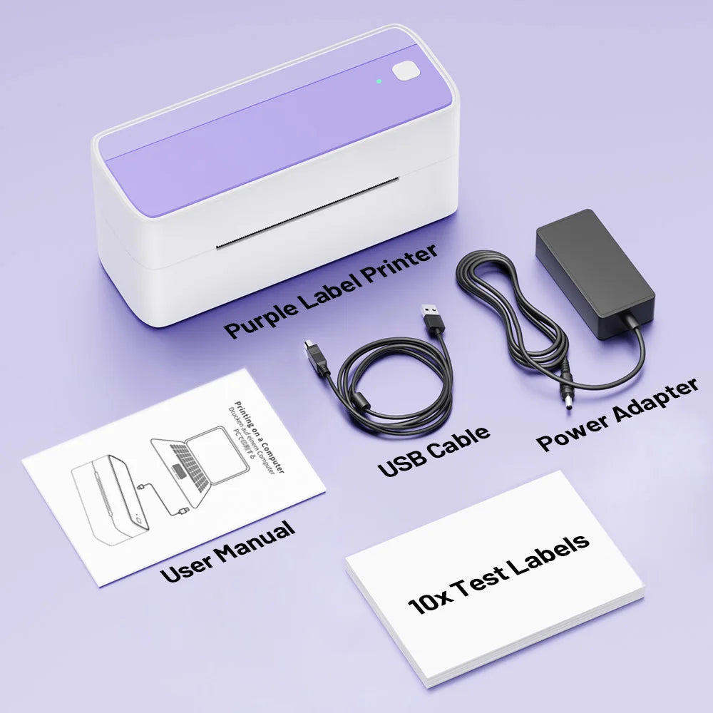 Phomemo 241 Portable Thermal Label Printer – Wireless Bluetooth for iOS & Android