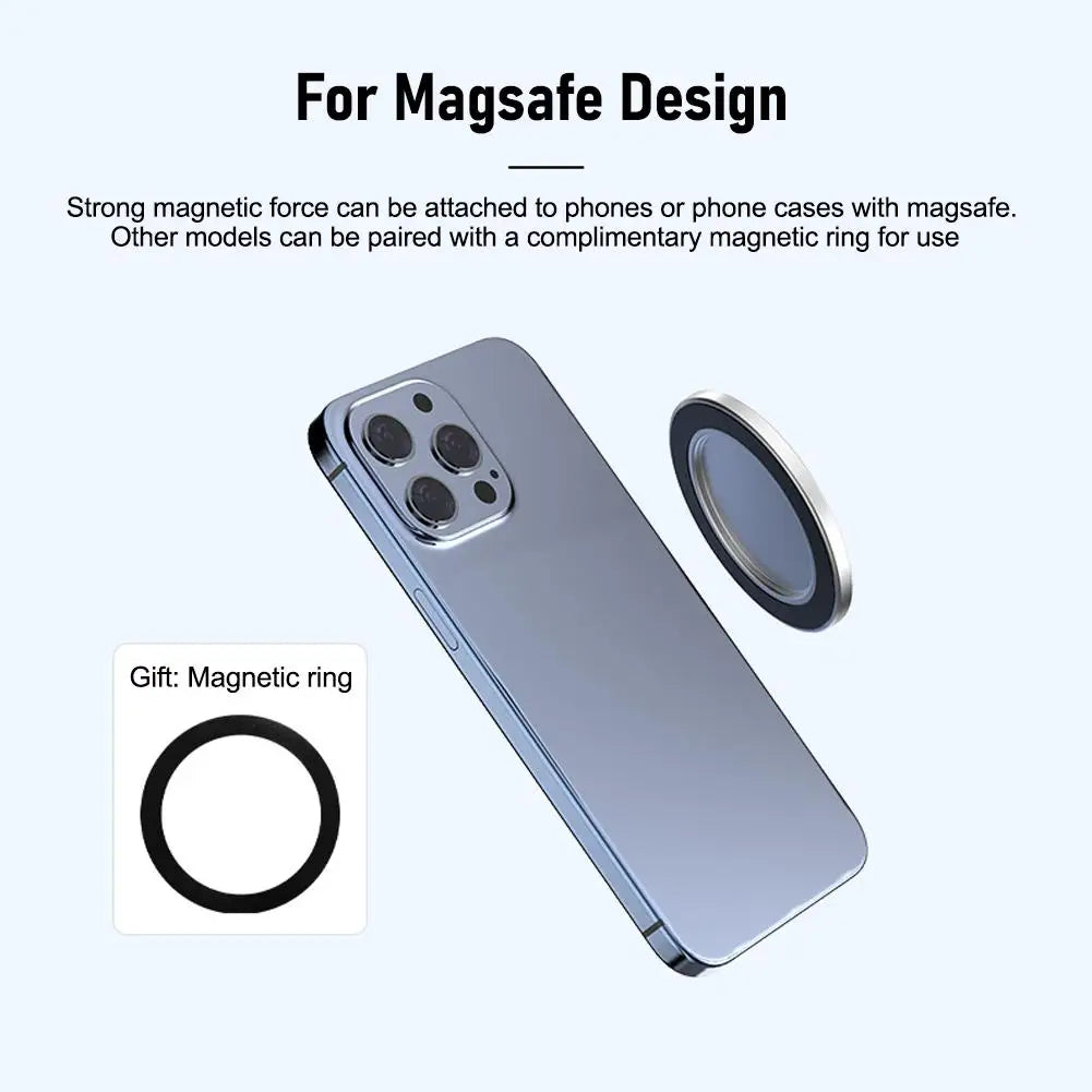 MagSafe Magnetic Convex Mirror – Selfie & Vlog Mirror for iPhone