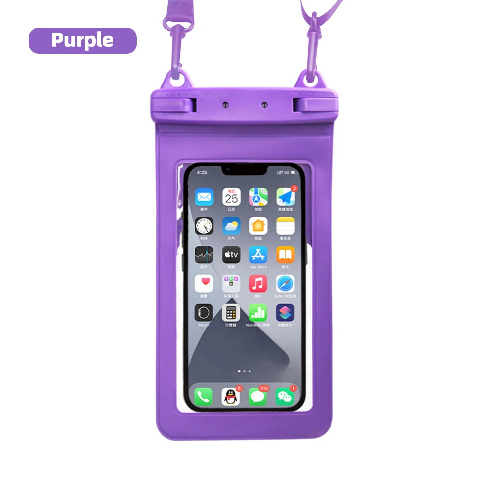 Waterproof Phone Pouch – Universal Dry Bag Case for Swimming & Outdoors