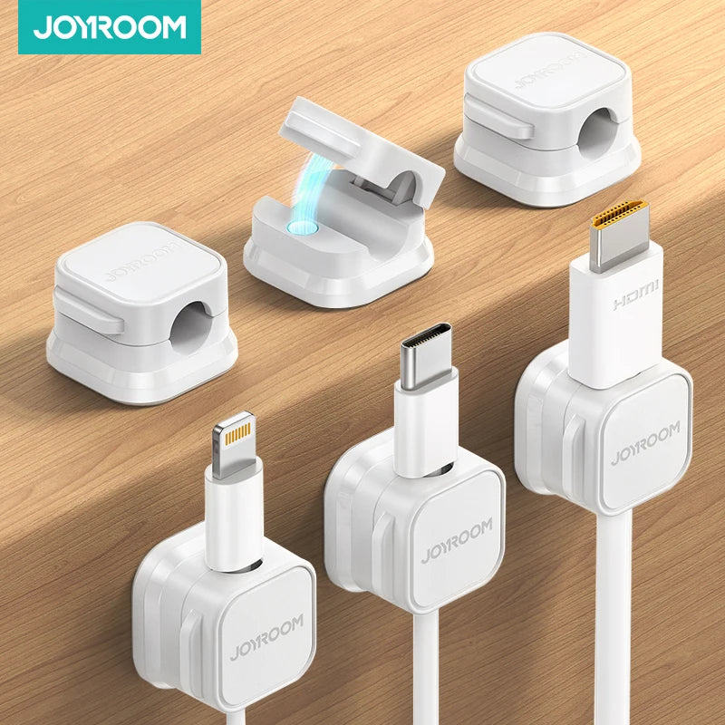 Joyroom Magnetic Cable Clips - 3/6 Pack Cable Organizer
