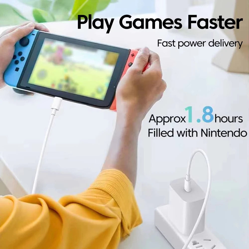 USB-C Fast Charging Cable 3-Pack – 10A 120W, Multiple Lengths