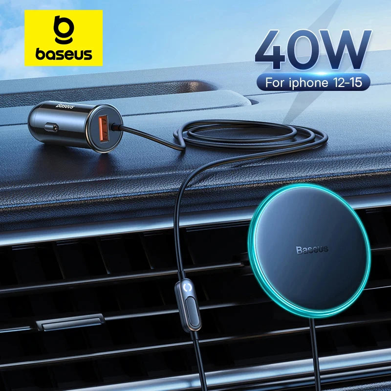 Baseus 25W USB-A Car Charger – Fast Charging Adapter for iPhone & Android