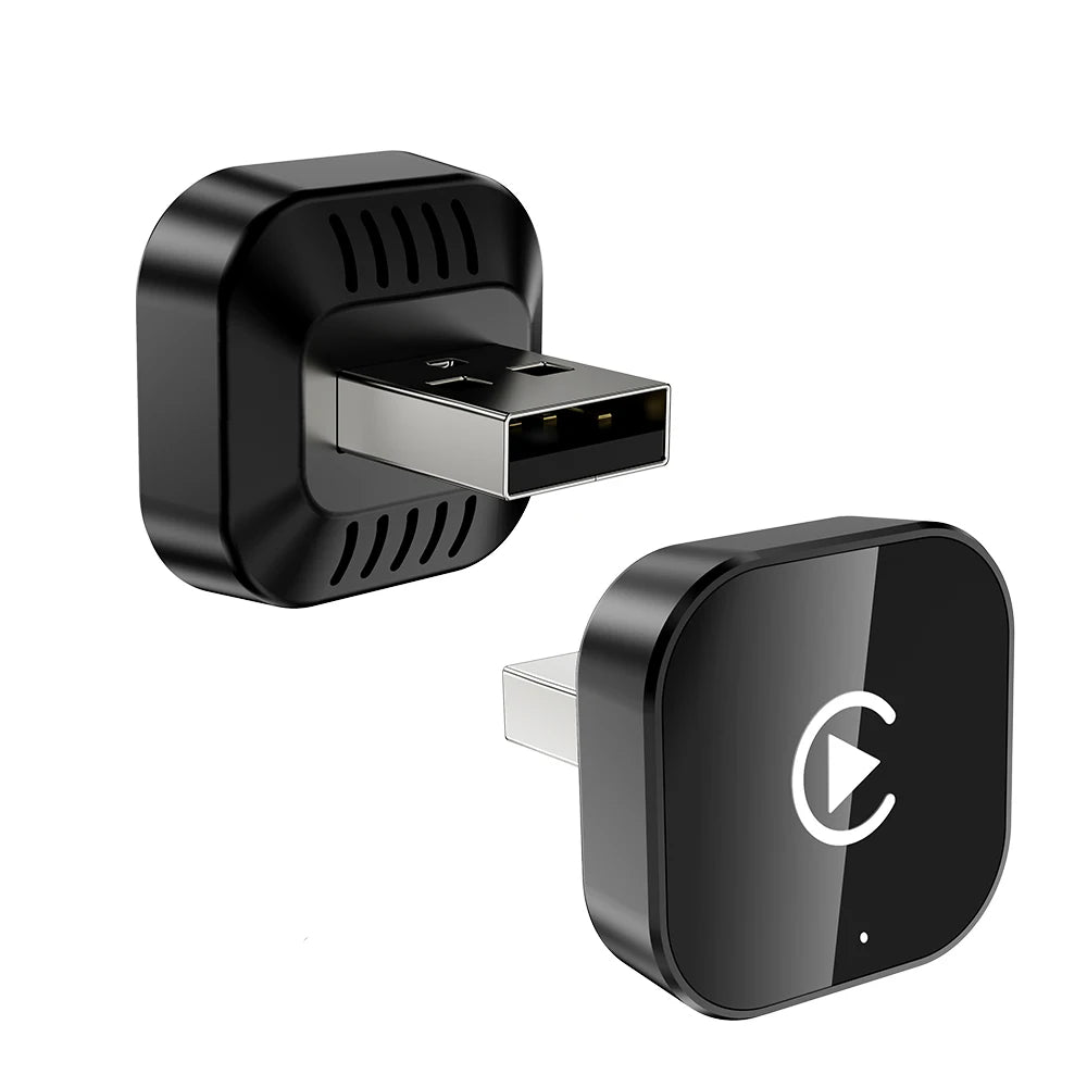 Wireless CarPlay & Android Auto Adapter – 2-in-1 Plug & Play Smart Box