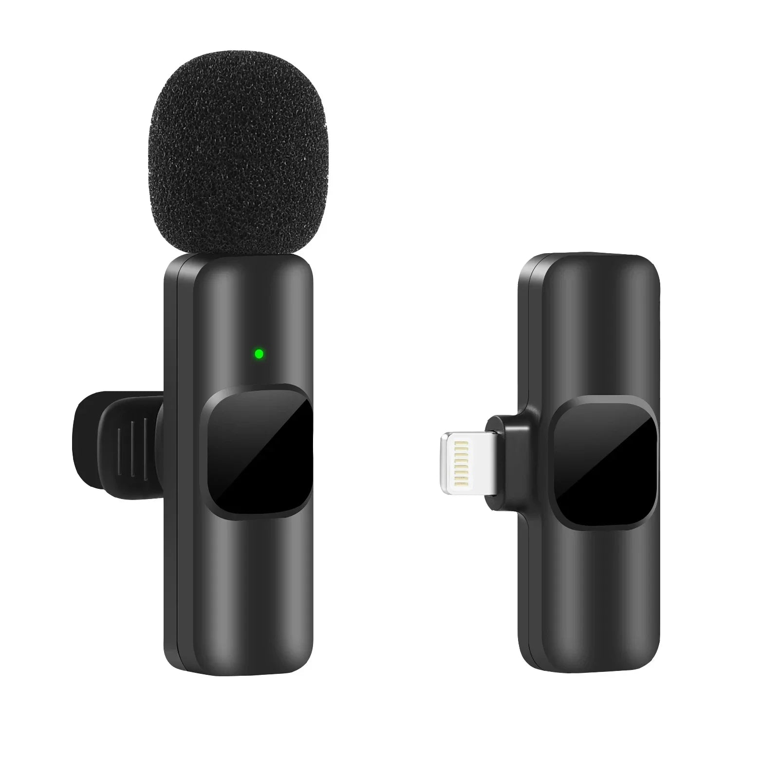 Wireless Lavalier Microphone – Clip-On Lav Mic for iPhone, Android & USB-C