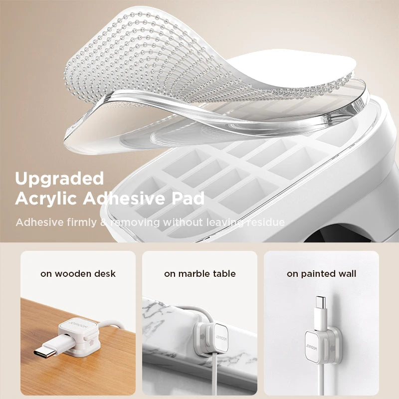 Joyroom Magnetic Cable Clips - 3/6 Pack Cable Organizer