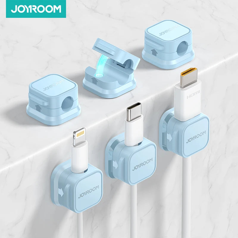 Joyroom Magnetic Cable Clips - 3/6 Pack Cable Organizer