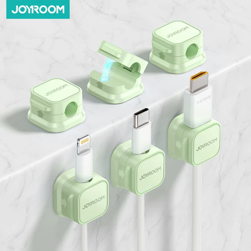 Joyroom Magnetic Cable Clips - 3/6 Pack Cable Organizer