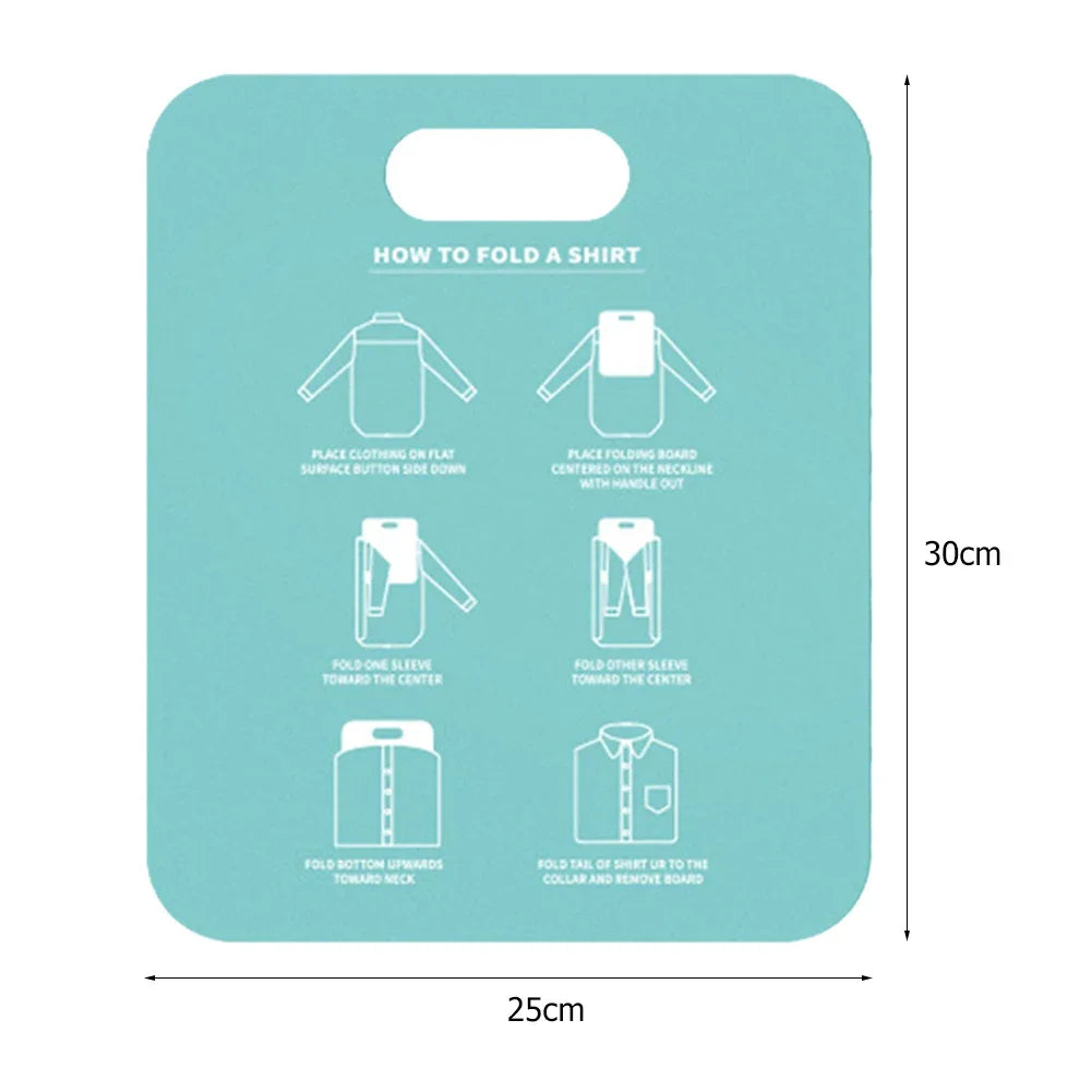 Clothes Folding Board - Fast Laundry Organizer for Kids & Adults